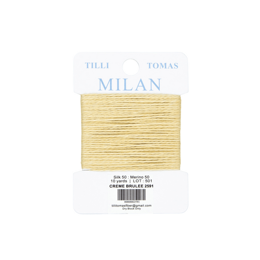 Milan Card Creme Brulee 2591