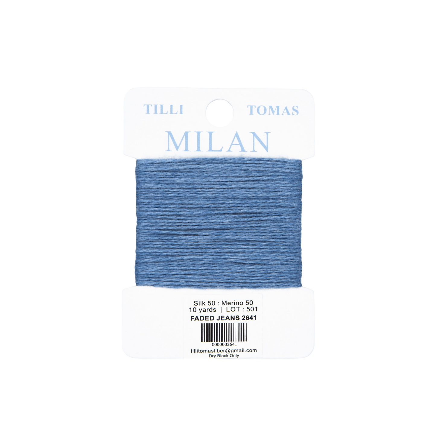 Milan Card Faded Jeans 2641