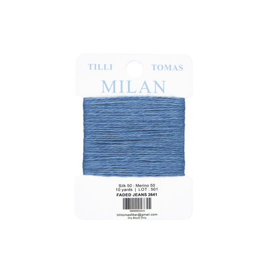Milan Card Faded Jeans 2641