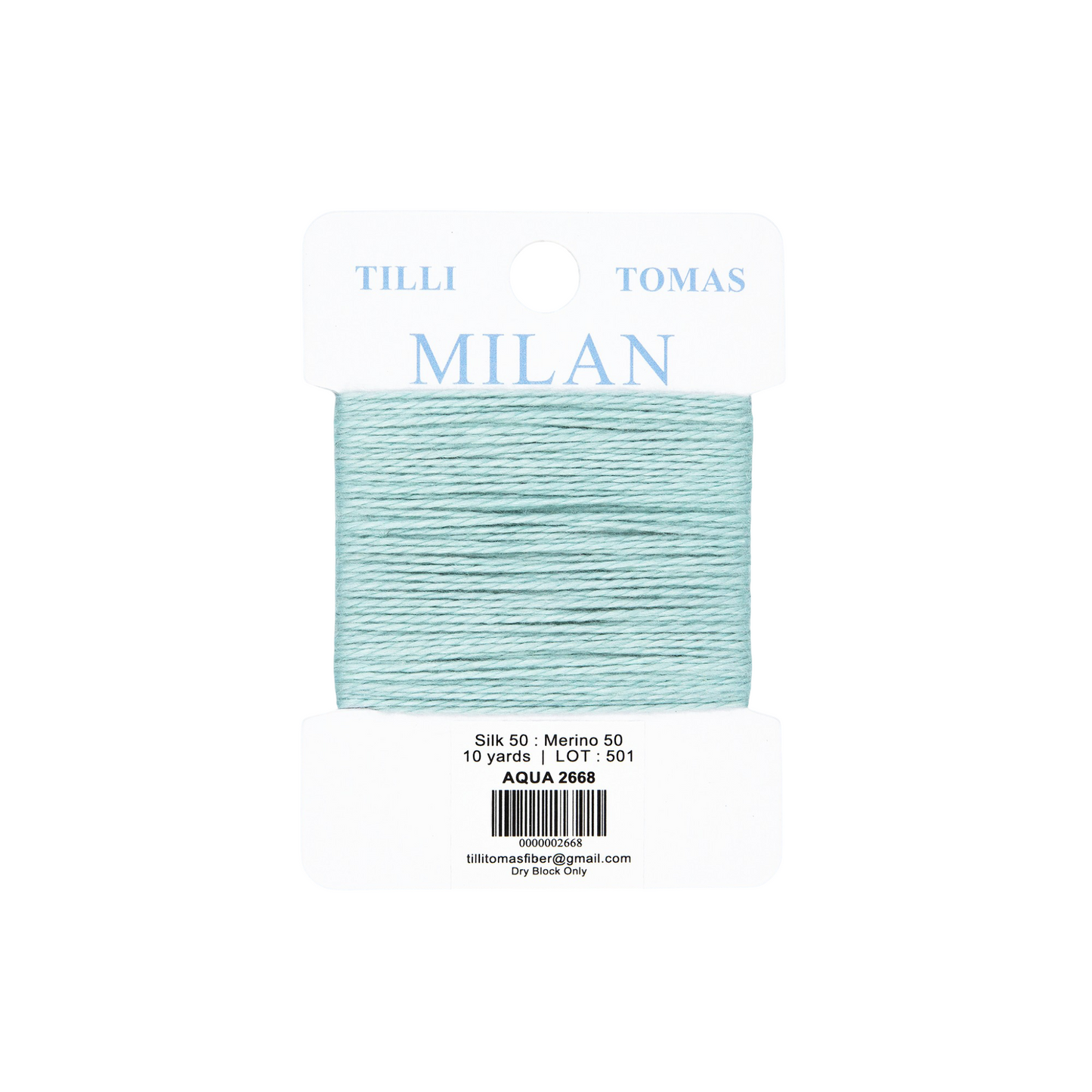 Milan Card Aqua 2668