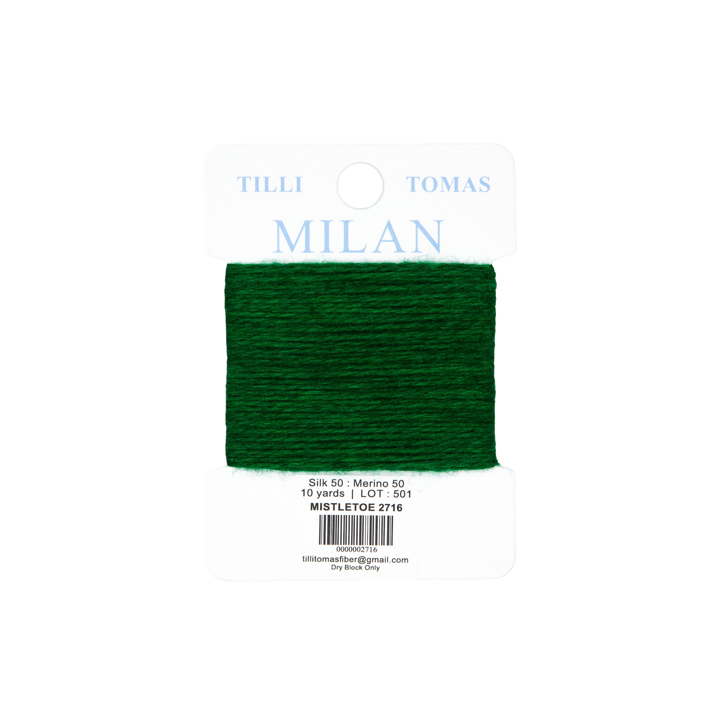 Milan Card Mistletoe 2716