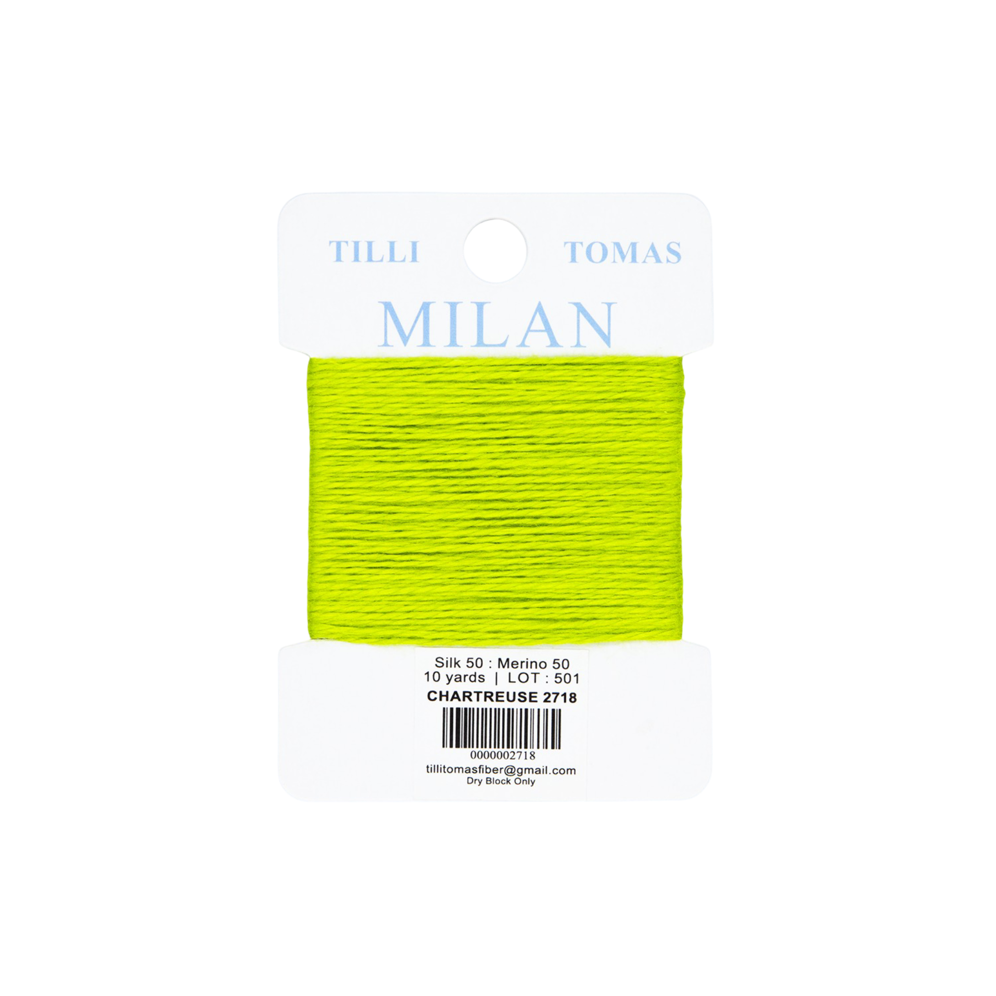 Milan Card Chartreuse 2718 – Navy Noo