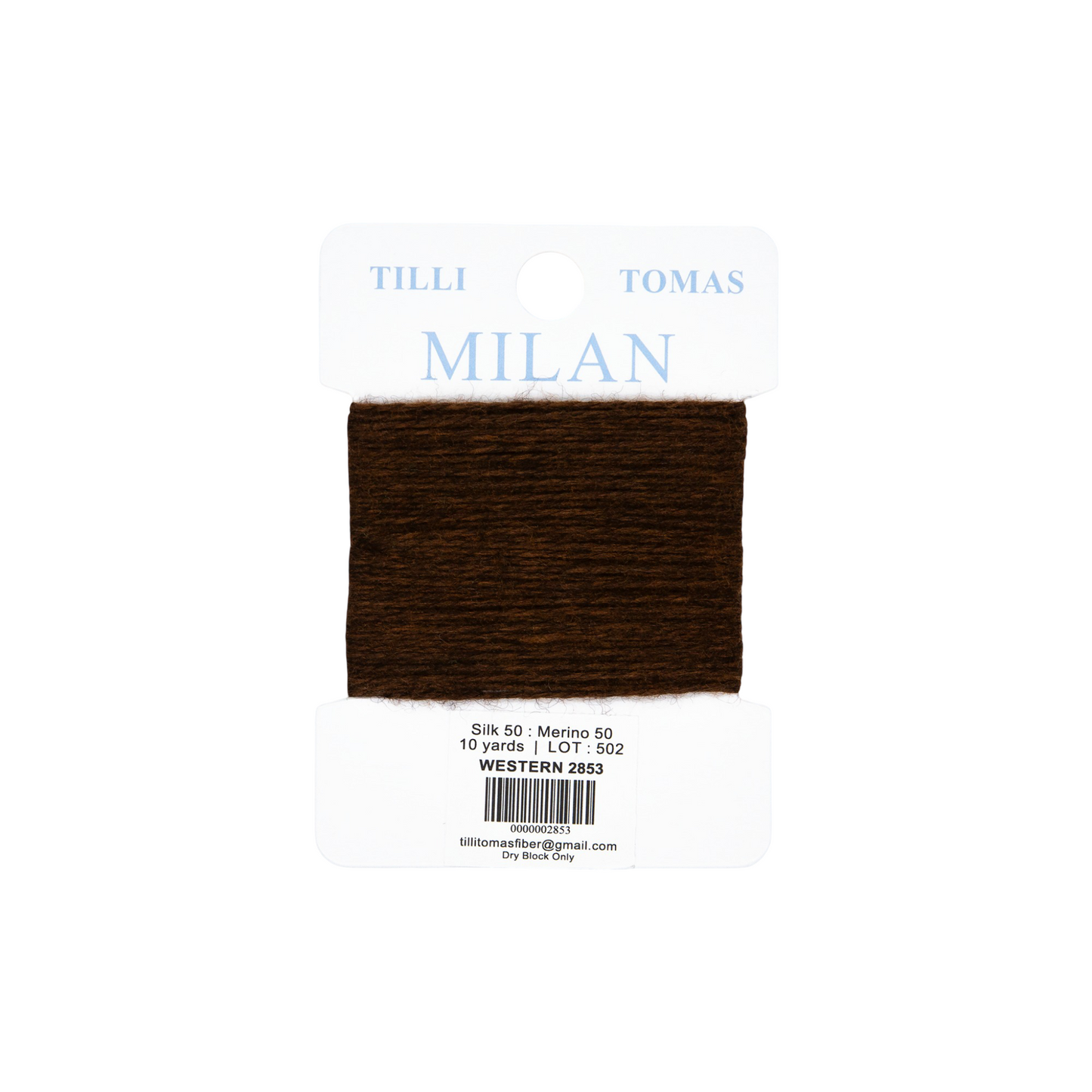Milan Card Western 2853