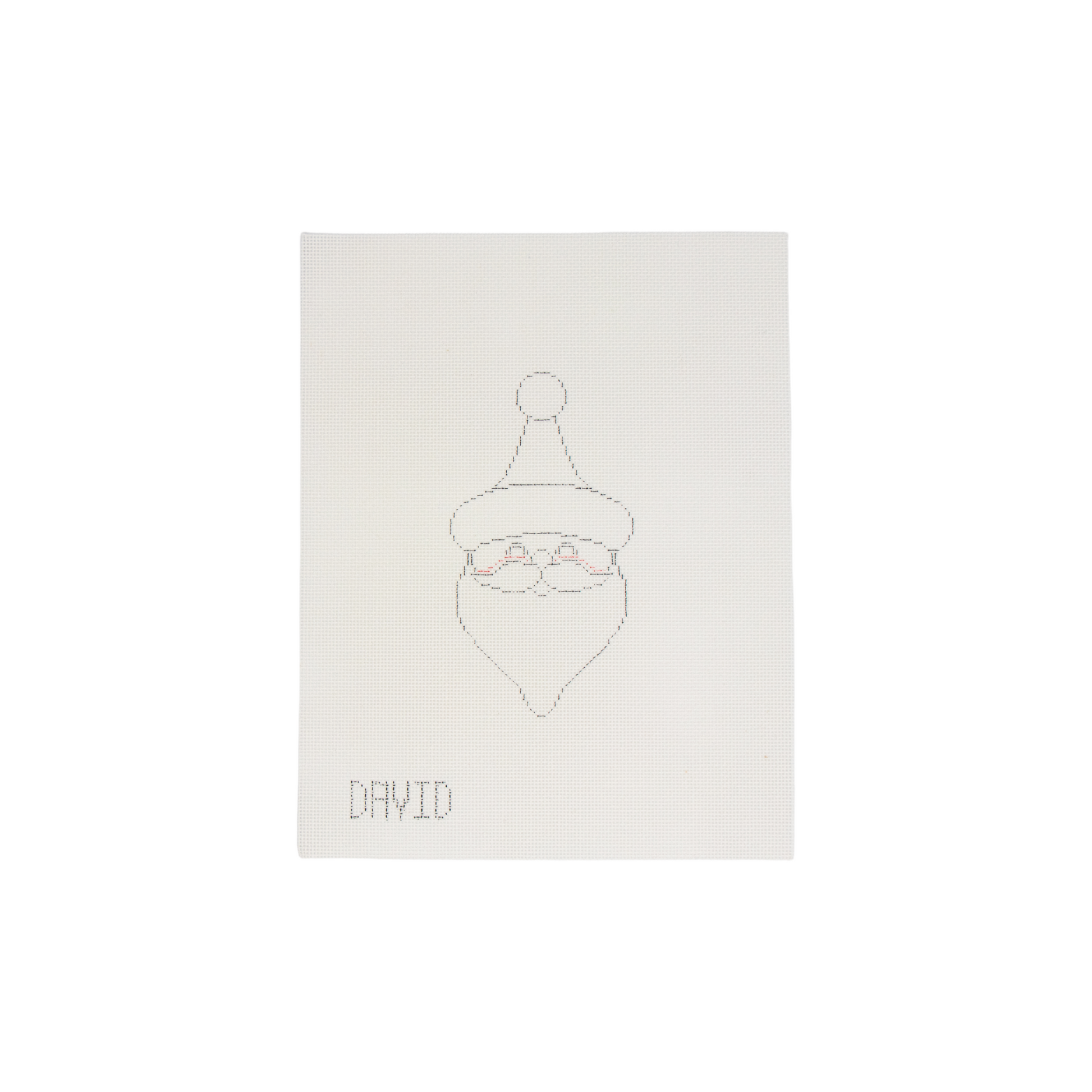 David Line Drawn Santa