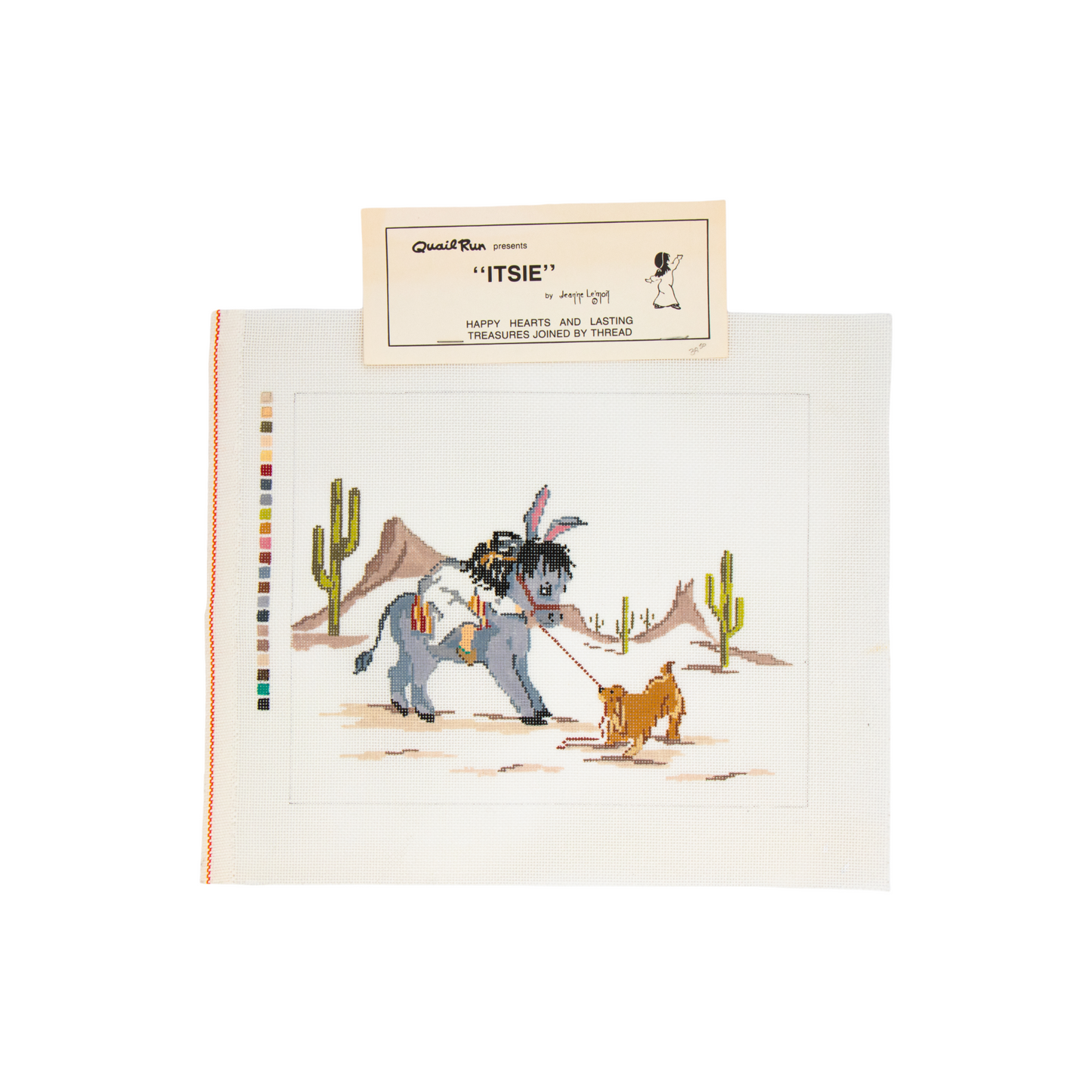 Donkey with Dog