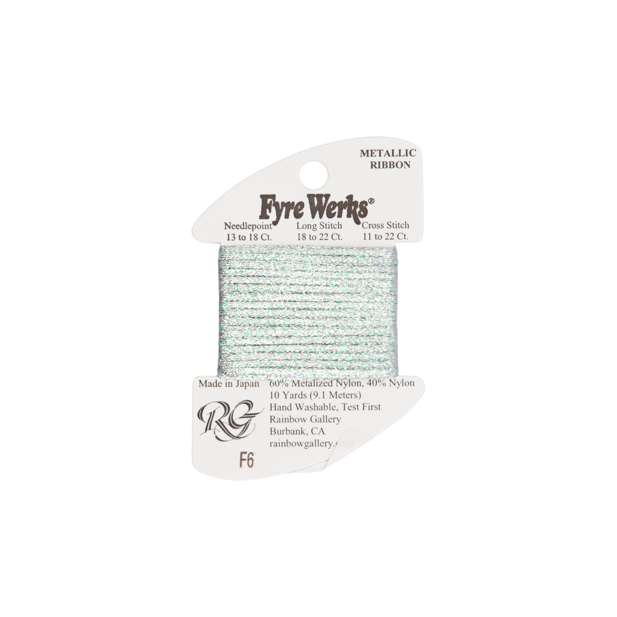 Fyre Werks F6 Silver Shimmer
