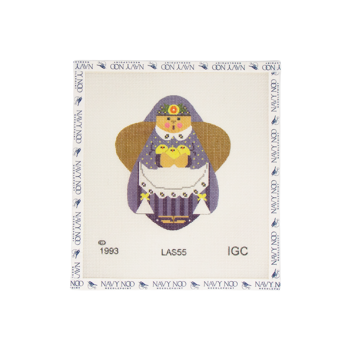 IGC printed canvas Angel with Chicks