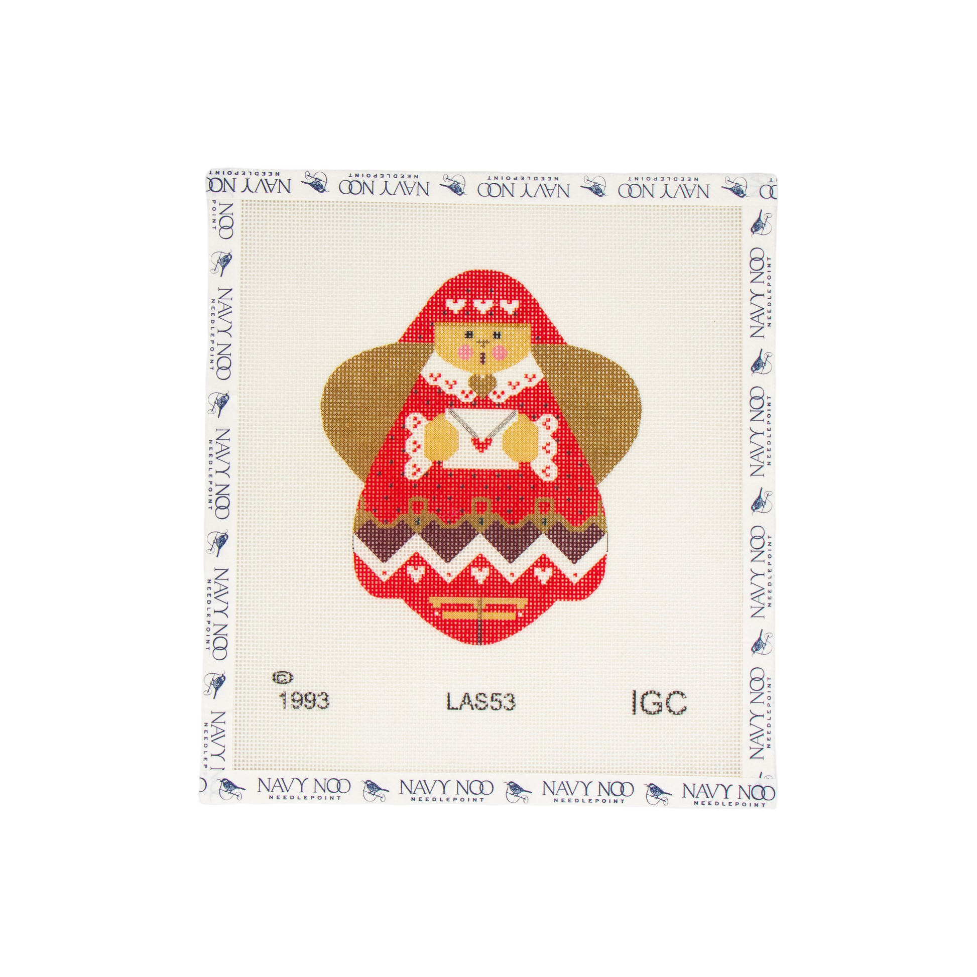 IGC printed canvas Angel with Envelope