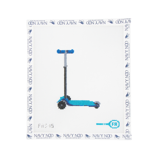 Blue Scooter