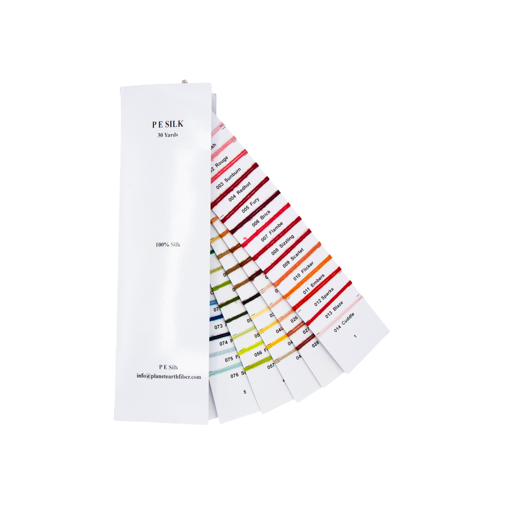 Earth Silk Color Card Navy Noo