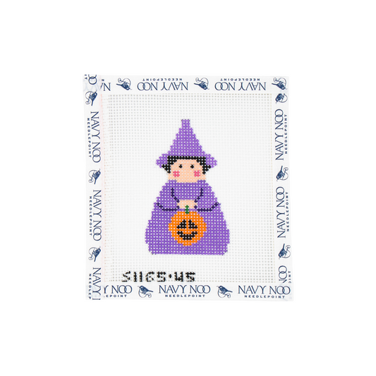 Purple Witch Angel