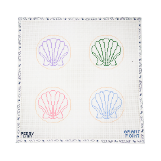 Scallop Shells Coaster Set