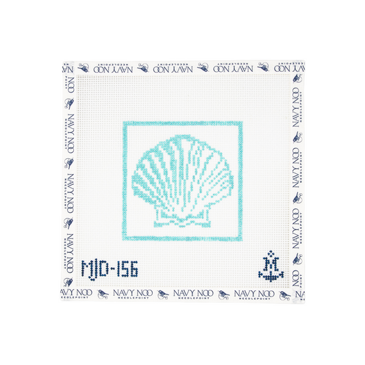 Shimmering Scallop Shell