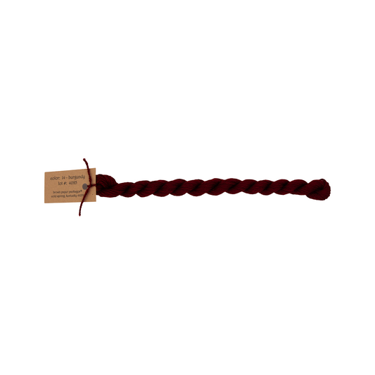 Silk & Ivory Burgundy 014