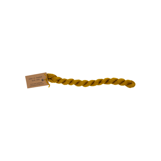 Silk & Ivory Mustard 041