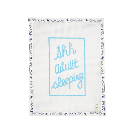 Shh...Adult Sleeping Door Hanger
