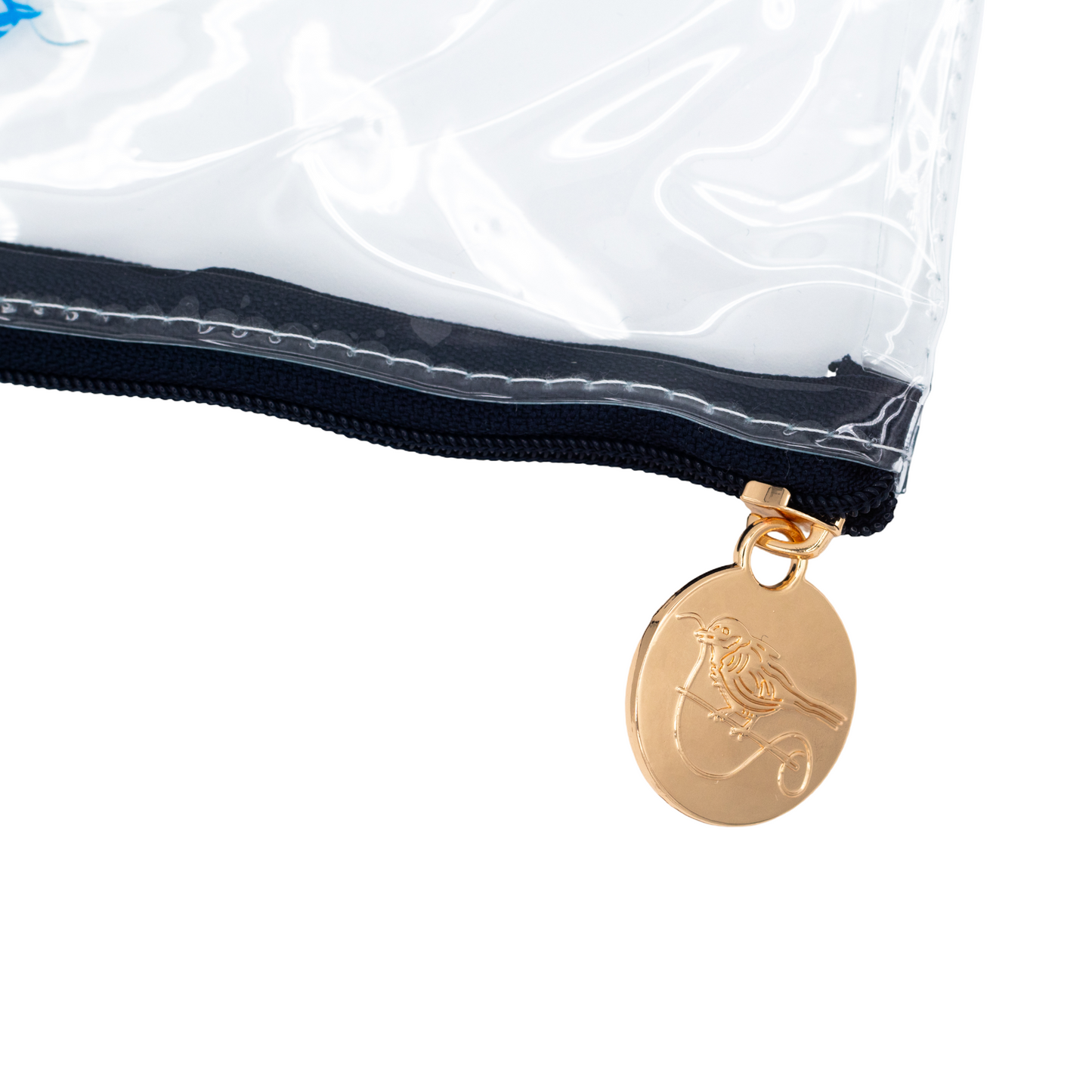 Navy Noo Logo Vinyl Project Bag