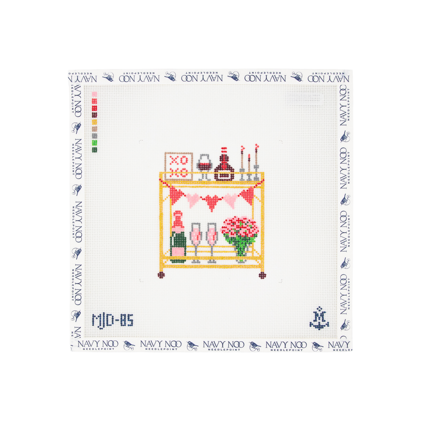 Valentine's Day Bar Cart