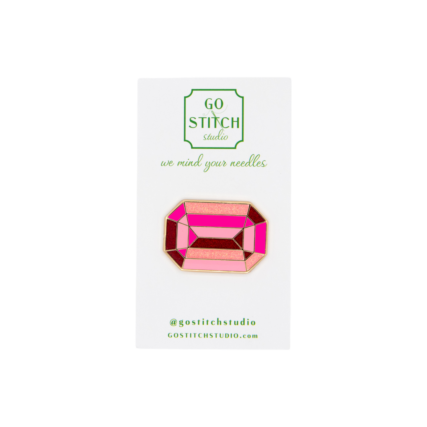 Pink Diamond Needle Minder