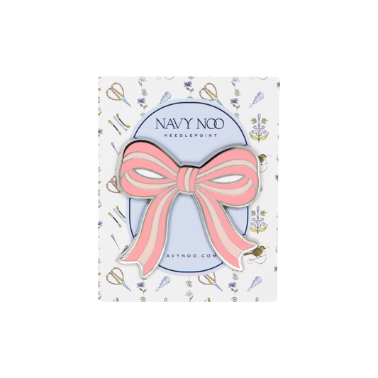 Pink Bow Needle Minder