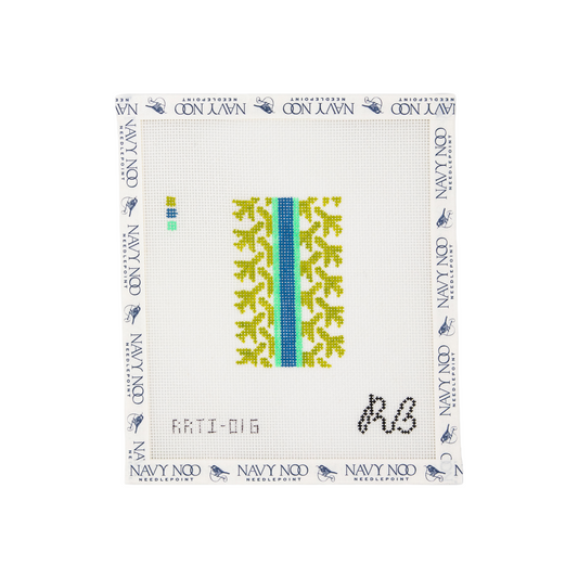 Airplane Houndstooth - Small - Green