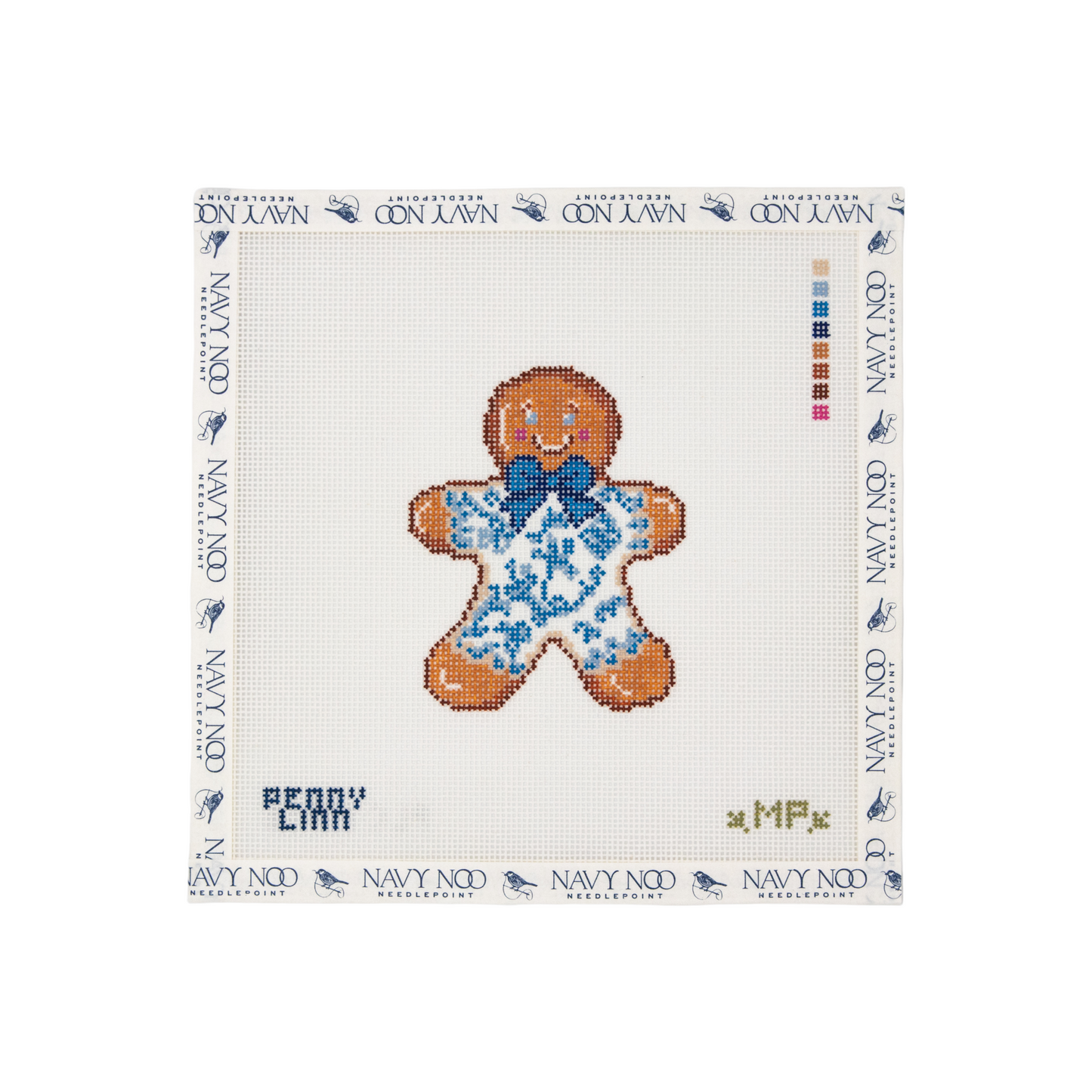 Chinoiserie Gingerbread Man