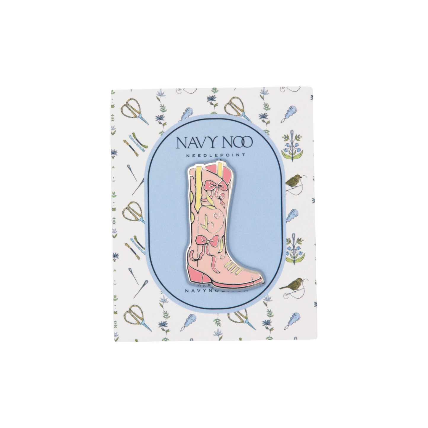 Pink Boot Needle Minder