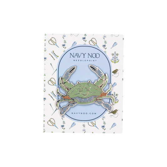 Blue Crab Needle Minder