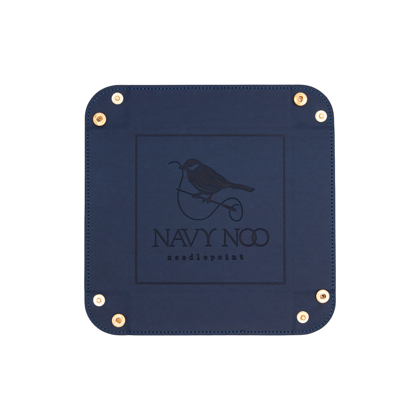 Navy Noo Snap Tray