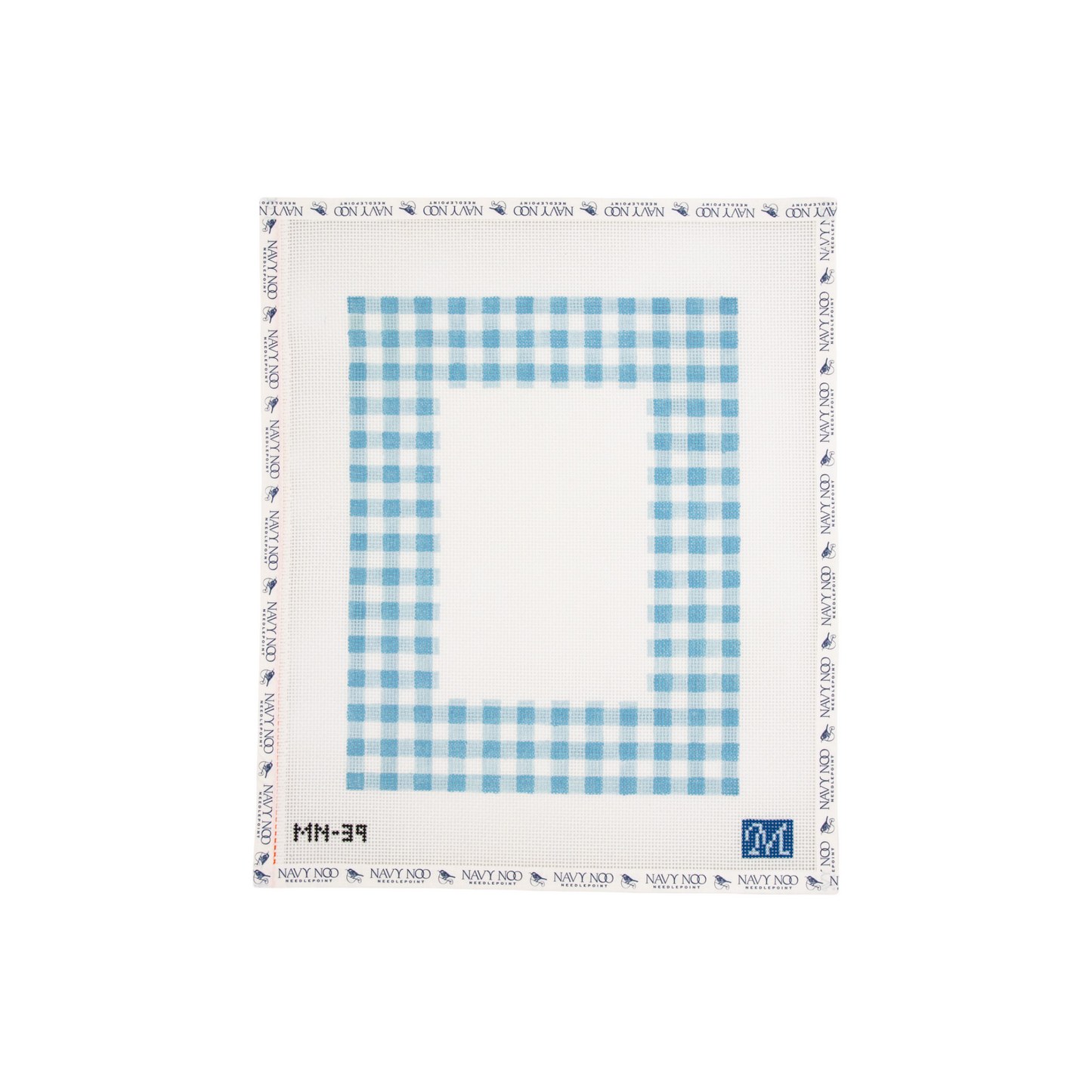 Gingham Frame - Blue
