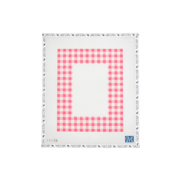 Gingham Frame - Pink