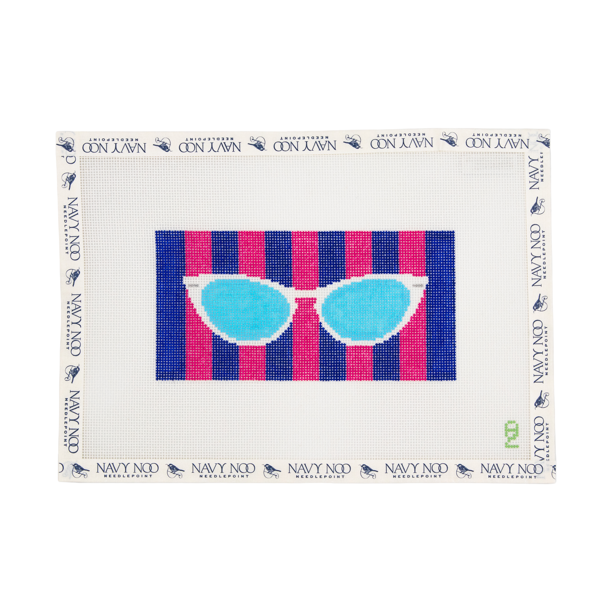 Midge Glasses Case – Navy Noo