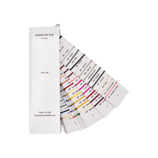 Pepper Pot Silk Color Card