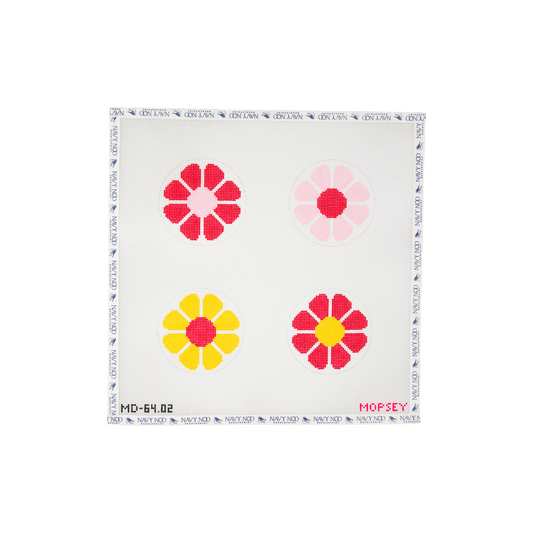 Mod Floral Coasters