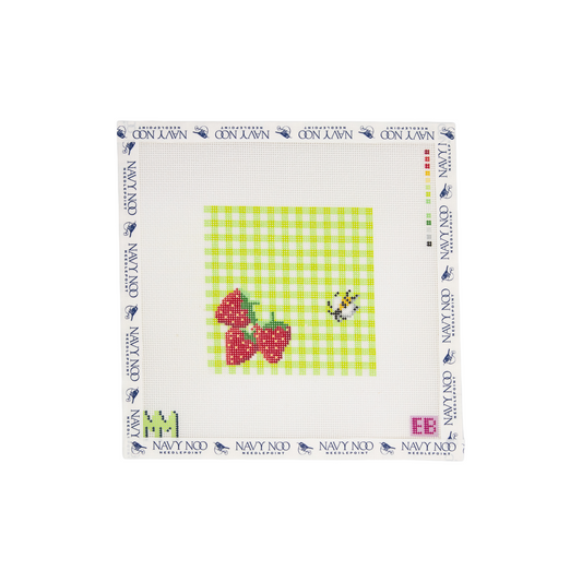 Berries and Bee Coaster