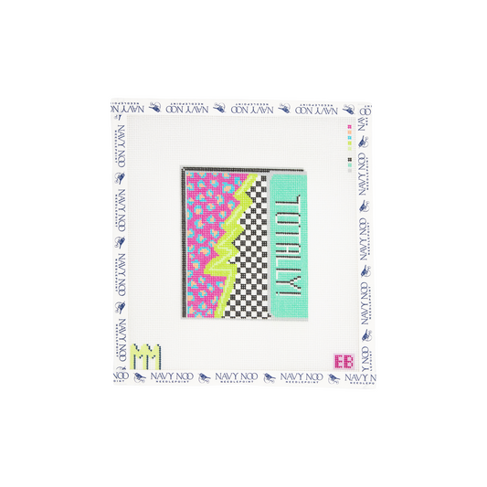Trapper Keeper Needlepoint Case