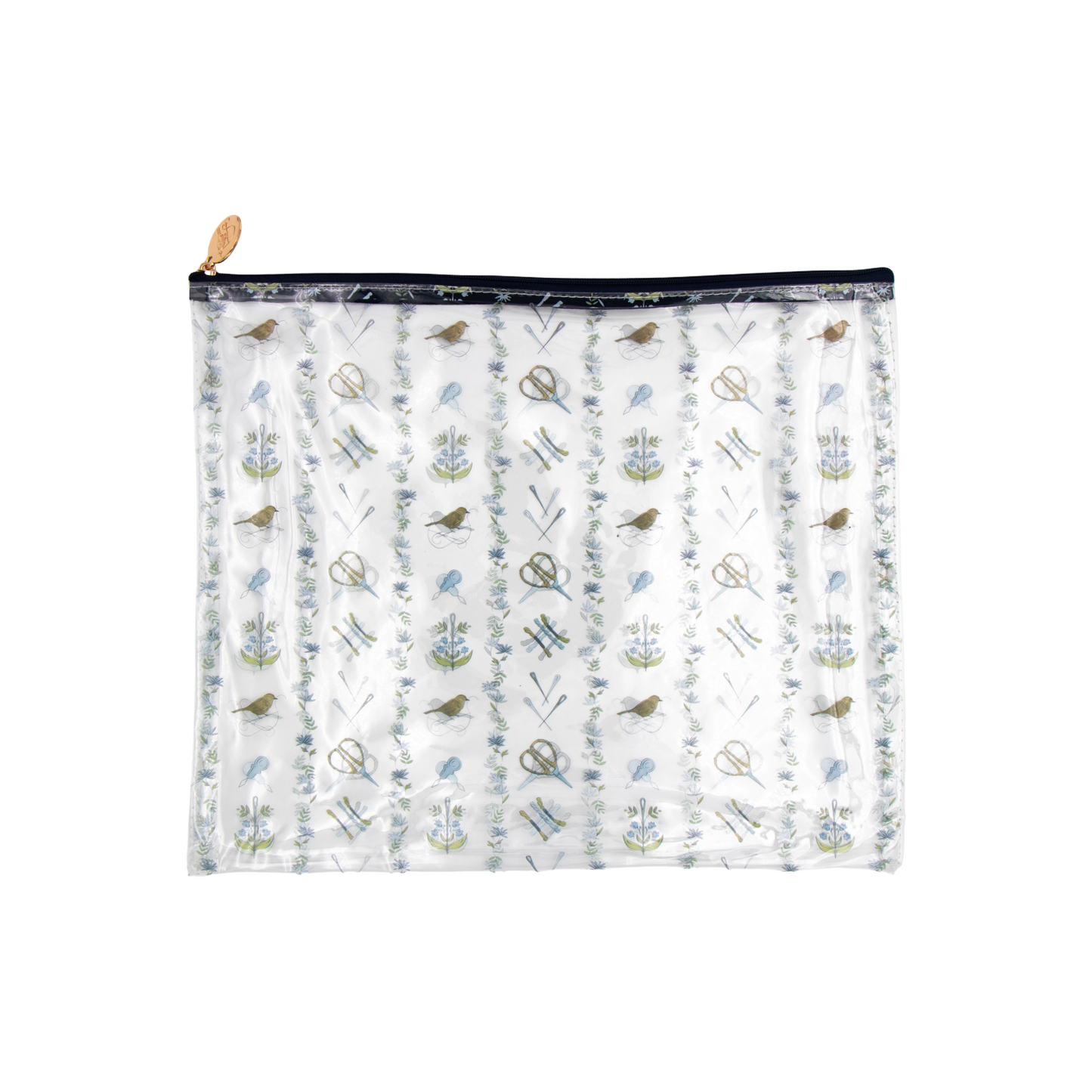 Bird & Bloom Vinyl Project Bag