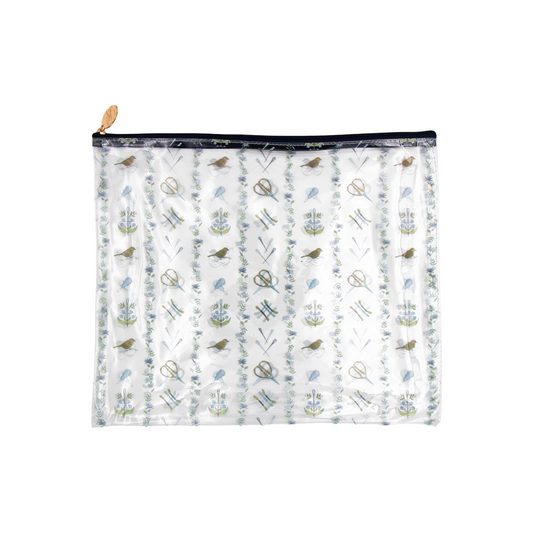 Bird & Bloom Vinyl Project Bag