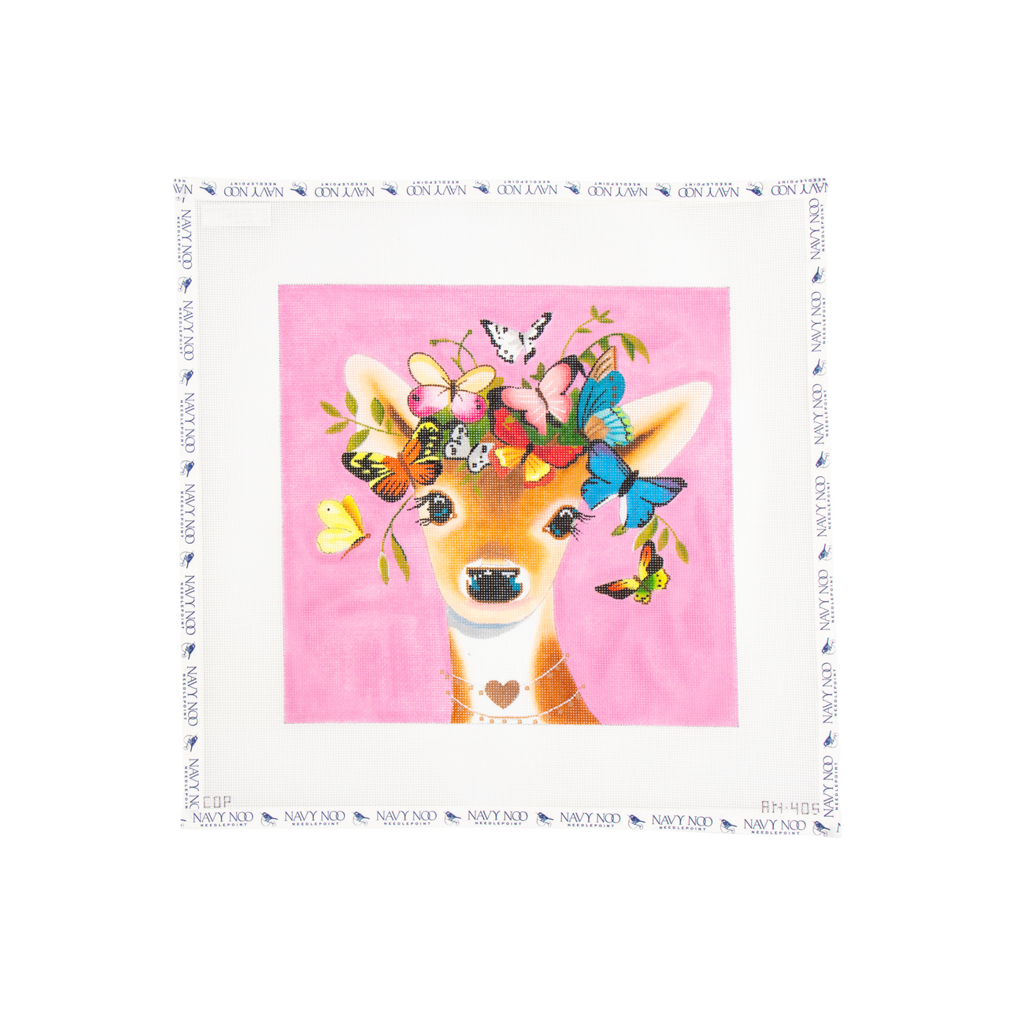 Deer with Butterflies - AN405