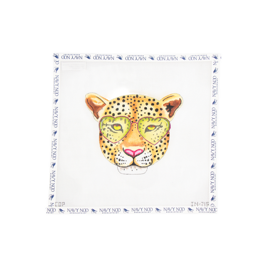 Leopard with Glasses IN715