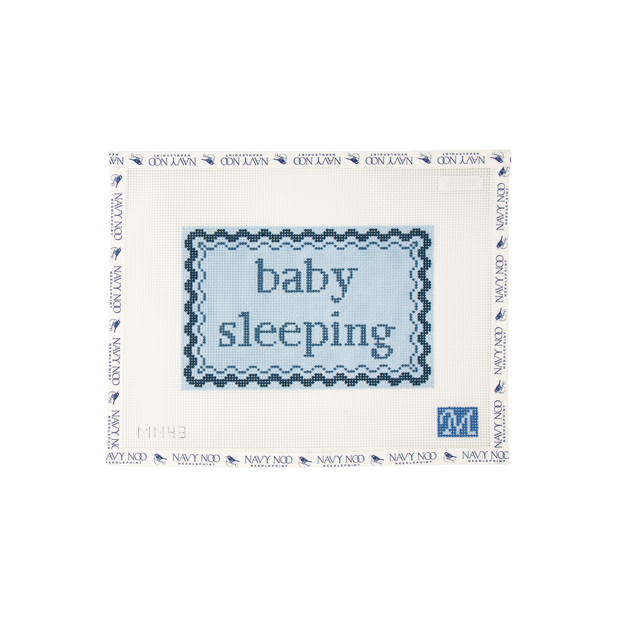 Baby Sleeping - Blue