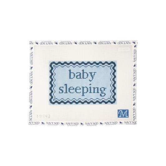 Baby Sleeping - Blue