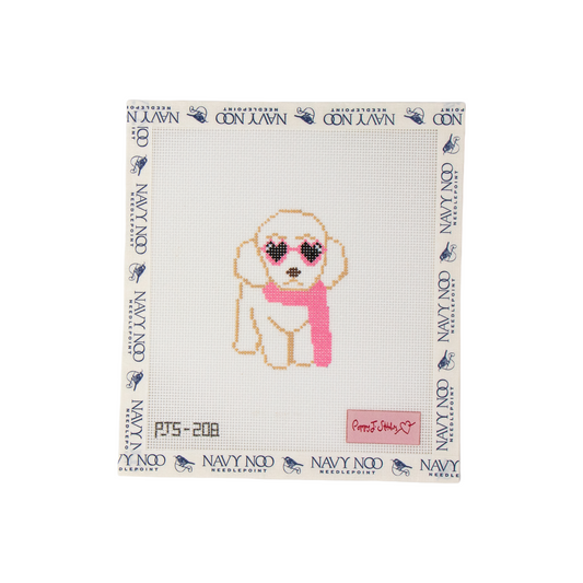 Mini Fab Pup White Dog