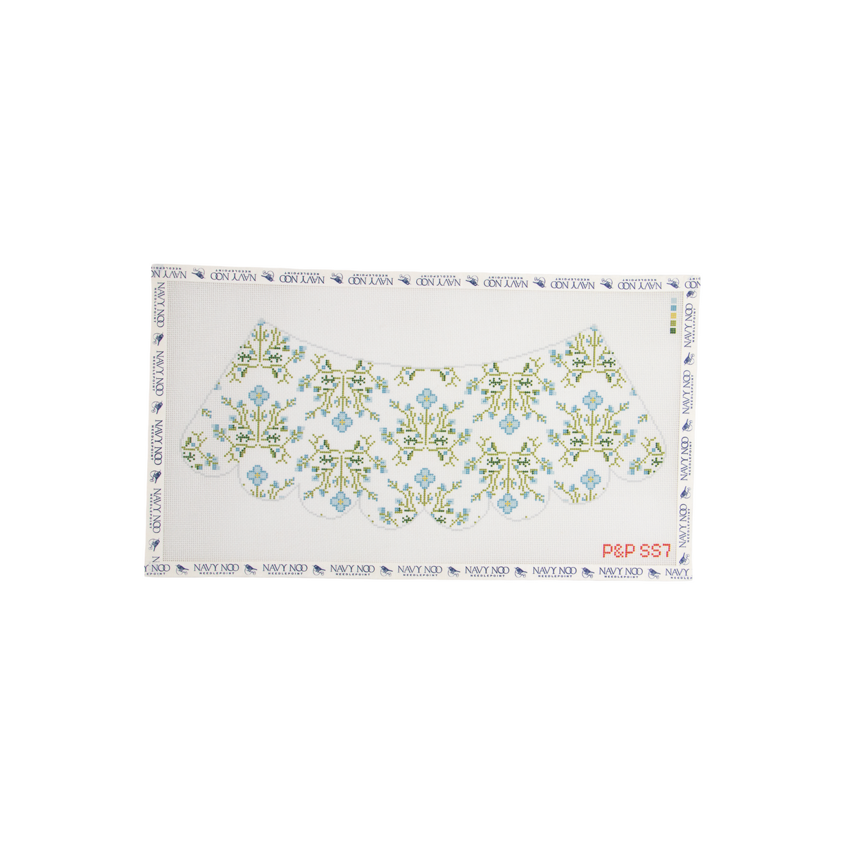 Blue Blooms Lampshade