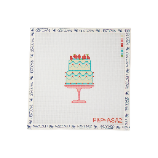Confection Cake Blue