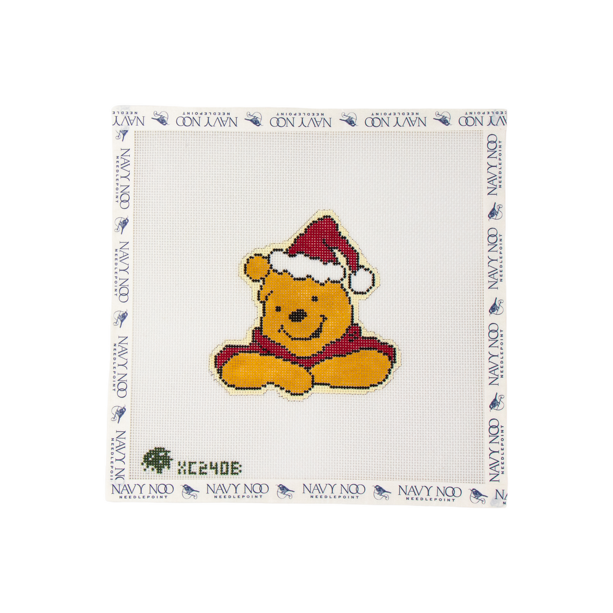 Pooh in Santa Hat