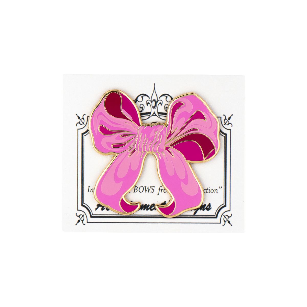 Pink Collections Bow Needle Minder
