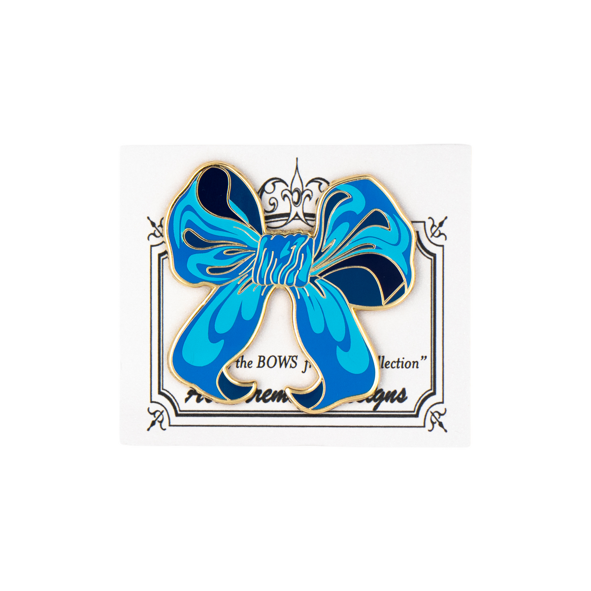 Blue Collections Bow Needle Minder