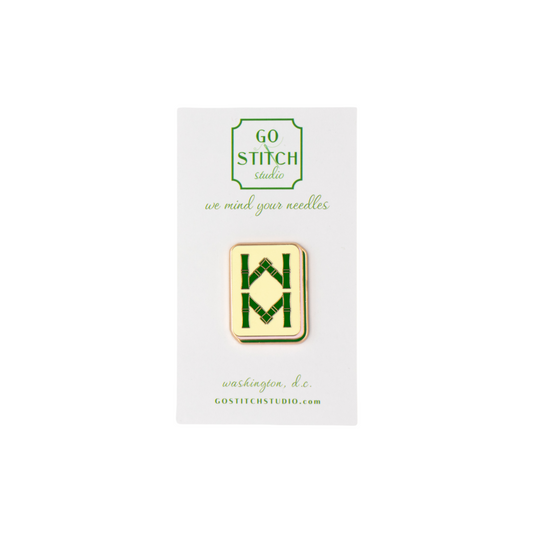 Bamboo Mahjong Tile Needle Minder
