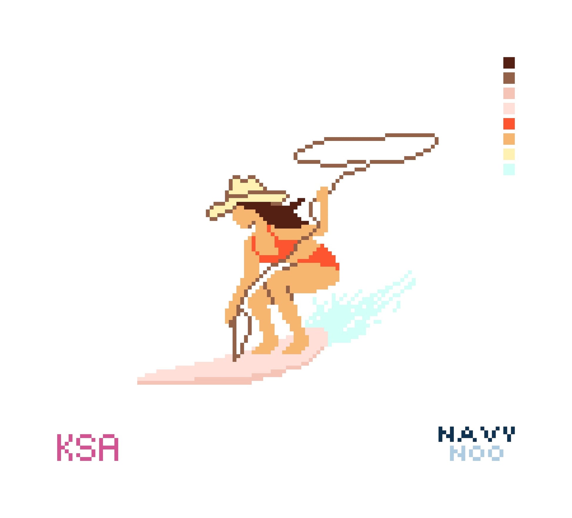 Coastal Cowgirl - Surfing